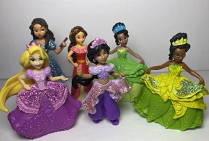 Disney Prinzessin Mini Figuren Glitzer 6 Stück - Bild 1 von 7