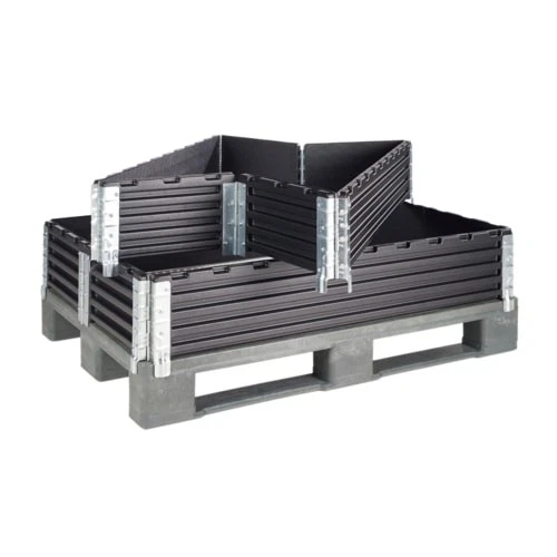 Palettenrahmen / faltbar / Aufsatzrahmen / Palettenaufsatzrahmen / 6 Scharniere - Bild 1 von 1