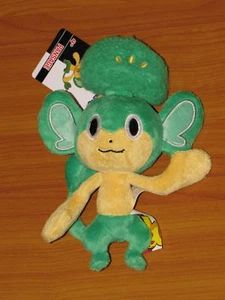 PANSAGE Pokemon Black & White Wave 2 Grass Monkey Mini Plush Jakks Pacific - NEW - Picture 1 of 1