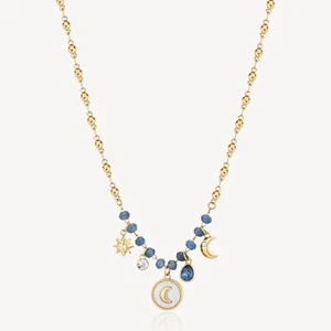 BROSWAY CHAKRA COLLANA ACCIAIO DA DONNA LUNA:MISTERO, CAMBIAMENTO BHKN086 (4583) - Foto 1 di 4