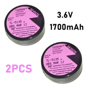 New 2PCS 3.6V 1700mAh Li-ion Battery TL-5135 Non-rechargeable 1/6D TL-5135/P - Picture 1 of 4