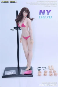 Figura de acción femenina europea de 12 pulgadas muñeca JIAOU 1/6 JOQ-16D-WS01 piel pálida - Imagen 1 de 7