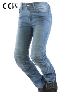 Vaqueros de Mujer Técnicos Moto OJ Storm Señora TG 38 Protectores Impermeable - Imagen 1 de 3