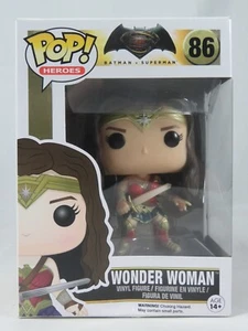 Heroes Funko Pop - Wonder Woman - Batman Vs Superman - No. 86 - Free Protector - Picture 1 of 20