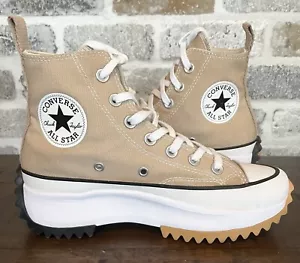 CONVERSE Run Star Caminata Plataforma Alta 172727C Cáñamo Unisex Zapatos Hombres 4.5/Mujeres 6 - Imagen 1 de 9