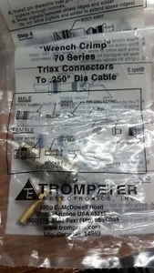 TROMPETER CJ370-64 14949 WRENCH CRIMP TRIAX CONNECTORS - Picture 1 of 2