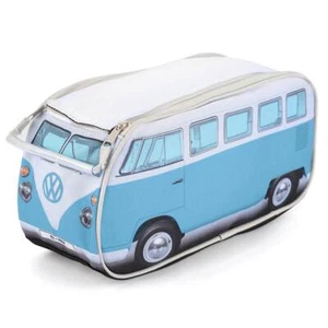 Bolsa cultural de viaje VW Campervan con dos cremalleras - azul - Imagen 1 de 1