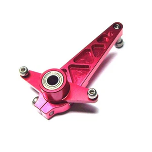 Thunder Tiger #PV1565-R Metal Aileron Control Arm Set (Red) - Left Raptor G4 - Picture 1 of 1