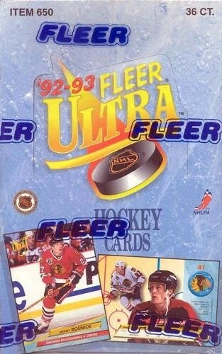 1992-93 Fleer Ultra Hockey Base Cards You Pick Series 1 #1- 249  Only $1 Each - Image 1 of 1