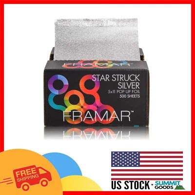 500张银色发膜-防滑弹出床单,轻松着色 — 第 1/4 张图片