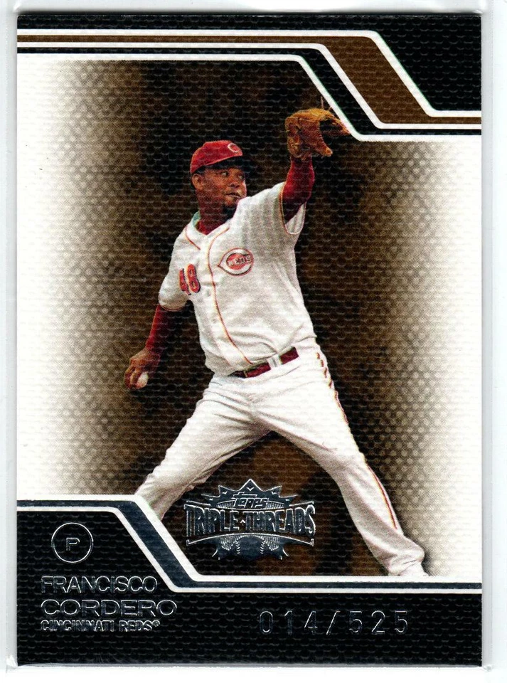 2008 Topps Triple Threads Sepia #25 Francisco Cordero 525 (ref 155467) - Image 1 of 1