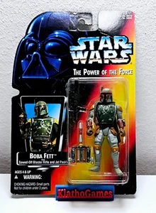 Star Wars El Poder de la Fuerza Boba Fett Nuevo + EMBALAJE ORIGINAL Y417 - Imagen 1 de 2