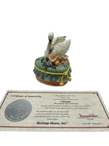 Schwanensee Box Melodien Country Fair Collection Heritage House hat Zertifikat - Bild 1 von 10