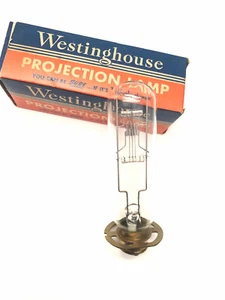 Vintage Westinghouse Projection Lamp DEC 750W 120V T12 C13D Fil DC Med Ring - Picture 1 of 4