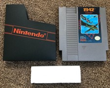NES 1942 CIB Game Tested Working Cart Authentic