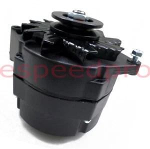 Alternador GM Style negro 1 uno o 3 tres cables SBC BBC Chevy Pontiac 140 amperios - Imagen 1 de 1