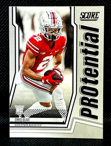 2022 Panini Score - CHRIS OLAVE RC - ProTential Rookie Insert Card - Picture 1 of 2