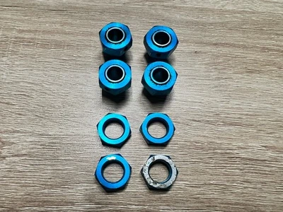 OFNA Ultra GTP 17mm Rueda Hexagonales 36054 con 30051 Tuercas de Rueda - Usado Juego de (4) Foto 1 de 3