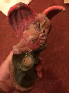 CERAMIC DRAGON FIGURINE - Picture 1 of 6