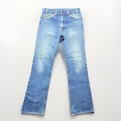 Vintage Levi’s 517 Orange Tab Jeans 33x33 (fit 31x31) 80s 90s Made In USA ** - Image 1 of 4