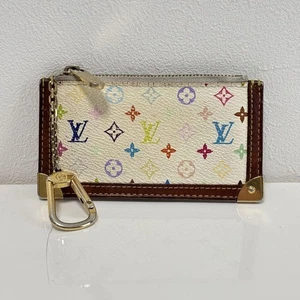 Louis Vuitton Multicolor Pochette Cle M92655 Geldbörse CA1013 Spanien gebraucht - Bild 1 von 12