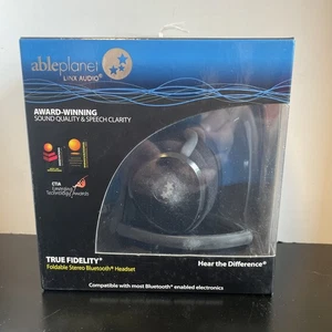 ABLE PLANET BT400 SPORT BEHIND THE HEAD BLUETOOTH HEADPHONES - BLACK - Picture 1 of 8