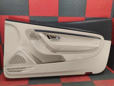 07-11 Volkswagen EOS Conv. Panel interior de la puerta delantera del pasajero derecho beige-QT Foto 1 de 4