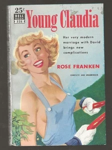 ROSE FRANKEN Young Claudia. Dell Mapback 528. About 1950. Unusually nice. - Picture 1 of 2