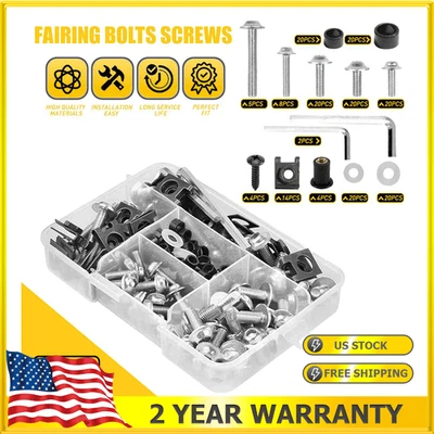 Fairing Bolt Bodywork Kit Screws For CBR600RR Honda CBR900RR CBR1000RR CBR1100XX - Image 1 of 4