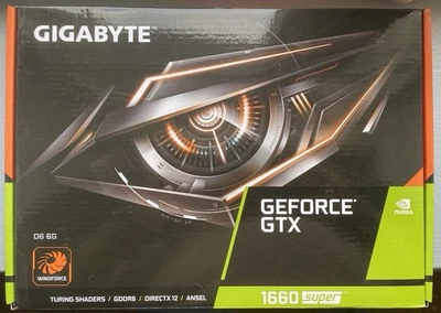 GIGABYTE GeForce GTX 1660 SUPER 6Go GDDR6 Carte Graphique (GV-N166SD6-6D) - Photo 1/4