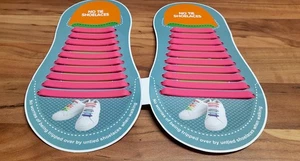 Silikon-Schnürsenkel StyleDesign 6 – Einheitsgröße, Pink, schlichtes Accessoire - Bild 1 von 6