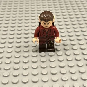 LEGO Lord of the Rings Mirkwood Elf Chief Minifigure lor054 Set 79004 hair Dmg - Picture 1 of 2