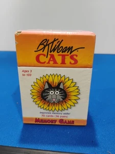 Kliban Cats memory  game, 2008, complete memory card Game Brand New! - Picture 1 of 7
