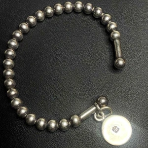 8353 SILPADA 925 STERLINGSILBER PERLEN MANSCHETTENARMBAND. 7,5" 22,4 Gramm - Bild 1 von 2