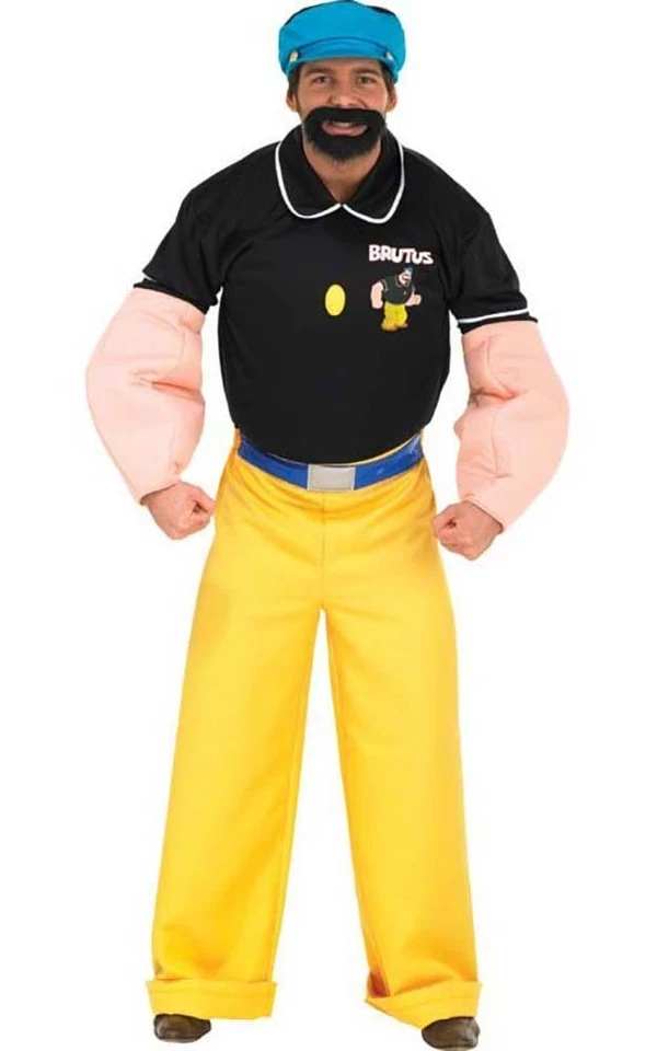 ADULTO BRUTUS LICENCIA HOMBRE ADULTO HALLOWEEN DISFRAZ DISFRAZ PAPEYES ENERMY Foto 1 de 2