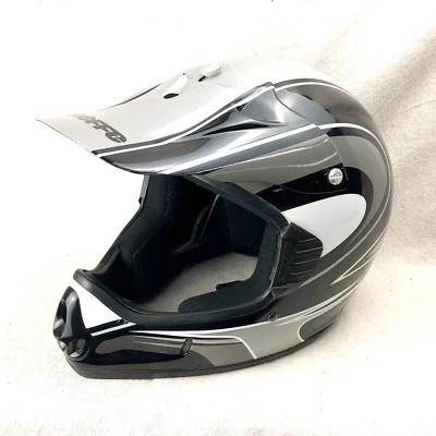 Vintage Bieffe Full Face Motocross Dirt Bike Helmet Extra Large / 2X Large Foto 1 de 4