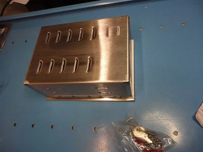 New, Free Ship, Universal Thermostat Guard Cover, Stainless Steel - Image 1 of 4