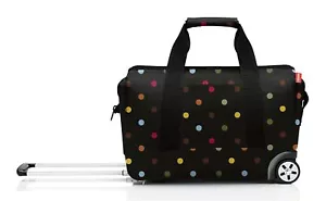 reisenthel Allrounder Trolley Trolley Reisetasche Sporttasche Dots schwarz bunt - Bild 1 von 6