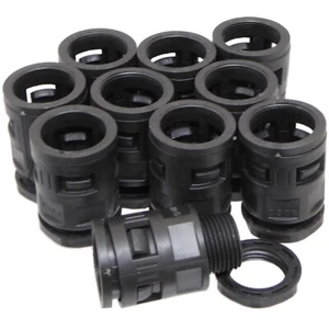 10 x PVC Glands for 20mm Outer Diameter Flexible Conduit Contractor Pack - Picture 1 of 4