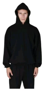 Brand New Yeezy YZY Black Vultures Hoodie By Kanye West Size 1 (S-M) ✅ In-Hand - Picture 1 of 4