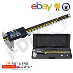 Rolson Digital Vernier Calliper 150mm 6" Stainless Steel Electronic Tool - Picture 1 of 1