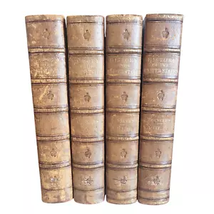 History of the United States Spencer 4 Volumes 1866 Johnson Fry Complete Set - Foto 1 di 24