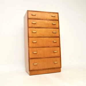 Art Deco Satinwood and Walnut Chest of Drawers - Picture 1 of 12