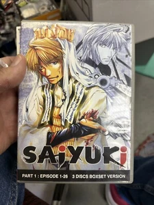 Saiyuki Part 1: Episodes 1-26 - 3 DVD Box Set Anime English Subtitles Very Nice - Picture 1 of 1