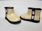 UGG Classic Clear Mini II Wool Lined Girls Ankle Boots Youth Size 2