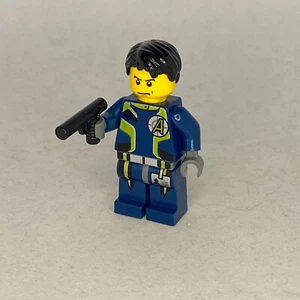 Agent Chase minifigure dual sided head LEGO Agents 8634 8635 8971 - Picture 1 of 4