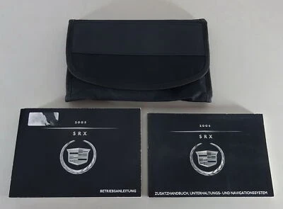 Mappa di Bordo + Istruzioni D'Uso Cadillac SRX Stand 2005 - Immagine 1 di 2