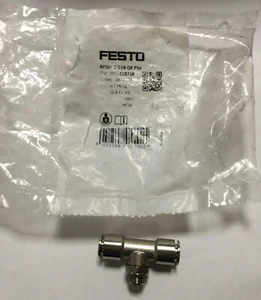 T-Steckverschraubung Festo NPQM-T-G18-Q8-P10 558738 NEU Pneumatik Druckluft - Bild 1 von 2