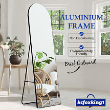 Full Length Floor Mirror Arch Aluminium Frame  Hallway Makeup Dressing Mirror