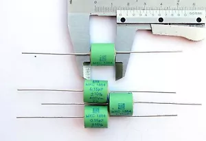 2 pcs ERO 1864 MKC 0,15uF 150nF 400V capacitor Polycarbonate Vox AC30 - Picture 1 of 1